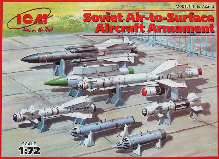 ICM 72213 Armement des avions air-sol soviétiques (1/72)