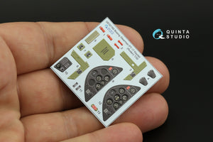 Quinta Studio QD32168 Pt-17 Kaydet 3D-Printed coloured Interior on decal paper (Roden) 1/32 – zdjęcie 3
