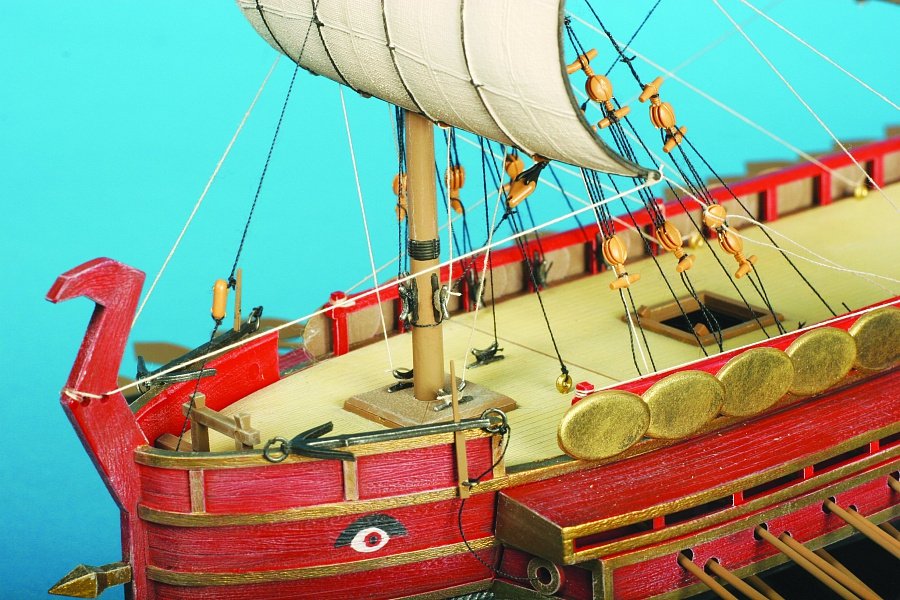 Zvezda 9030 Carthagenian Warship 1/72 – zdjęcie 6