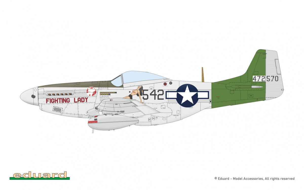 Eduard 70173 P-51D Mustang - The ProfiPACK Edition 1/72 – zdjęcie 8