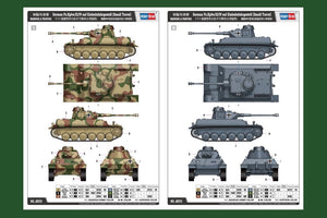Hobby Boss 80151 German Type III/IV Hybrid Chassis Tank Small Turret 1/35 – zdjęcie 4