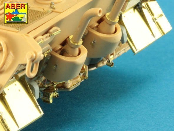 Aber 48036 Pz.Kpfw.VI, Ausf.B TIGER II fenders and side skirts Tamiya 1/48 – image 8