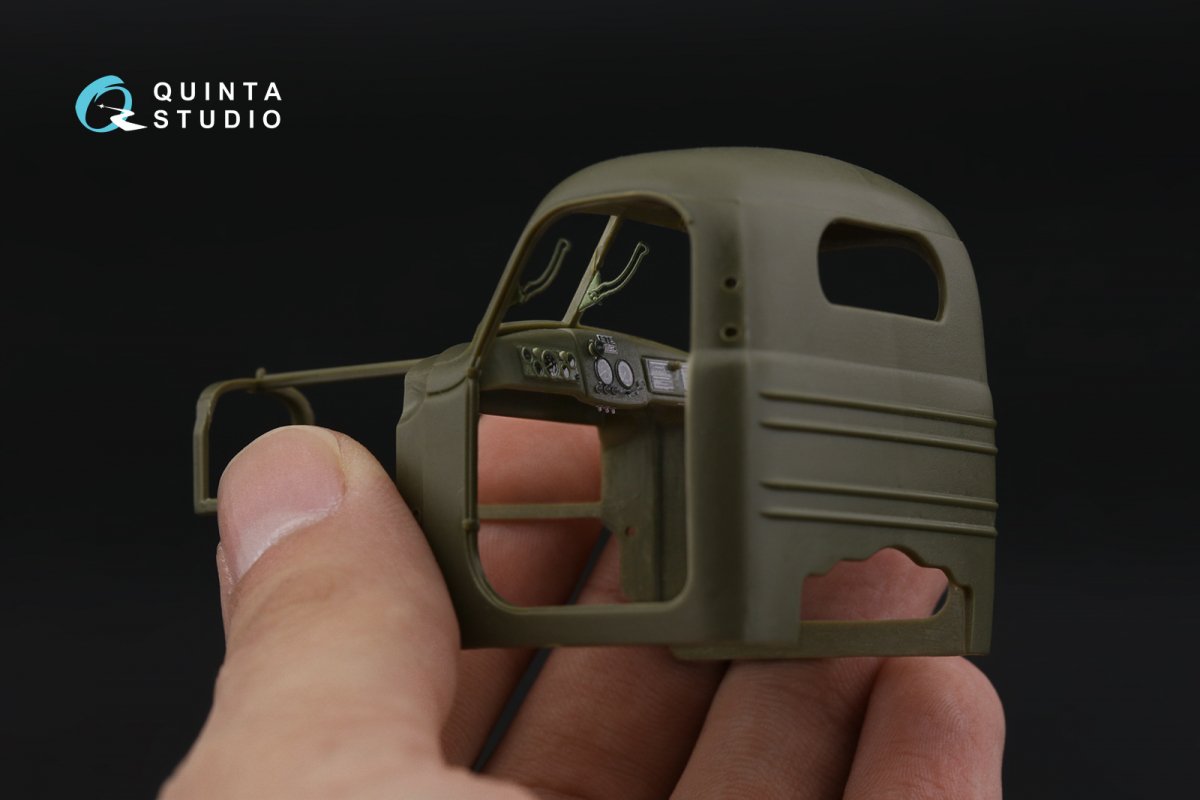 Quinta Studio QD35086 ZiL-157 family 3D-Printed &amp;amp; coloured Interior on decal paper (Trumpeter) 1/35 – zdjęcie 7