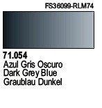 Vallejo 71054 Gris foncé bleu