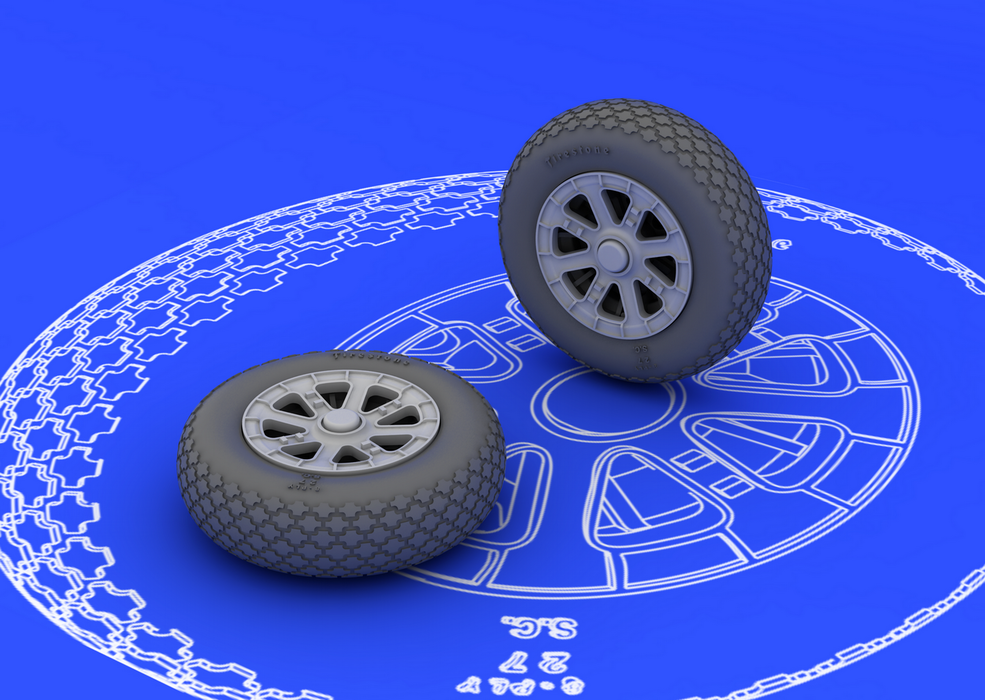 Eduard 648102 F6F wheels 1/48 (EDUARD) – zdjęcie 2