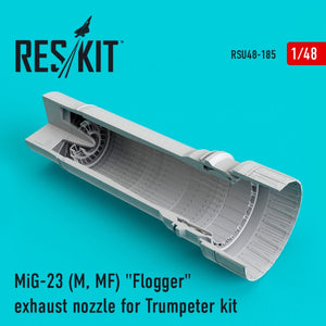 RESKIT RSU48-0185 MIG-23 (M, MF) &amp;quot;FLOGGER&amp;quot; EXHAUST NOZZLE FOR TRUMPETER KIT 1/48 – image 2