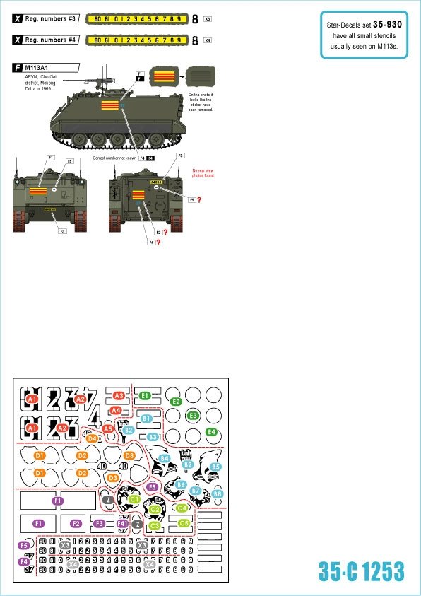 Star Decals 35-C1253 Vietnam 3 1/35 – image 2