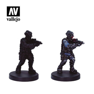 Vallejo 72308 Cyberpunk RED Lawmen Paint Set 8x17ml – image 3
