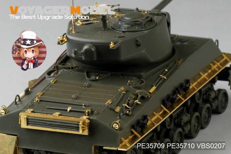 Voyager Model PE35709 WWII US M4A3E8 Sherman&amp;quot;Easy Eight&amp;quot;Basic For TAMIYA 25175 1/35 – image 6