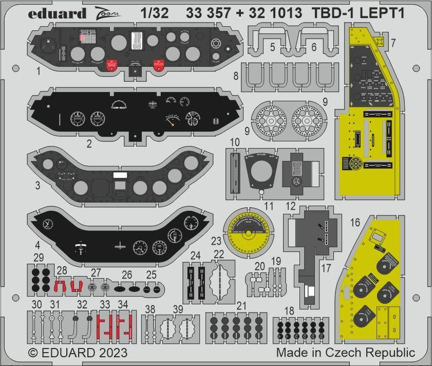Eduard BIG33157 TBD-1 TRUMPETER 1/32 – image 4