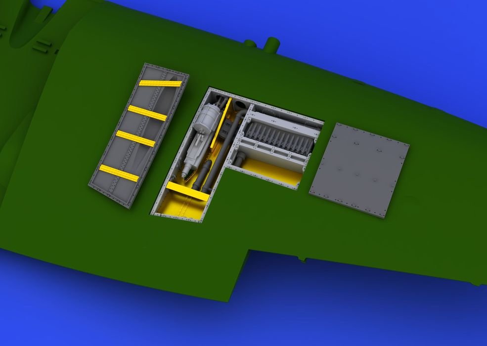 Eduard 648201 Spitfire Mk. VIII gun bays 1/48 (EDUARD) – zdjęcie 4