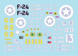 Star Decals 48-B1021 US M4A1 Sherman. D-Day and France in 1944. 1/48 – image 2