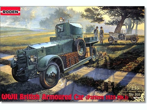 Roden 801 WWII British Armoured Car Pattern 1920 Mk.I 1/35