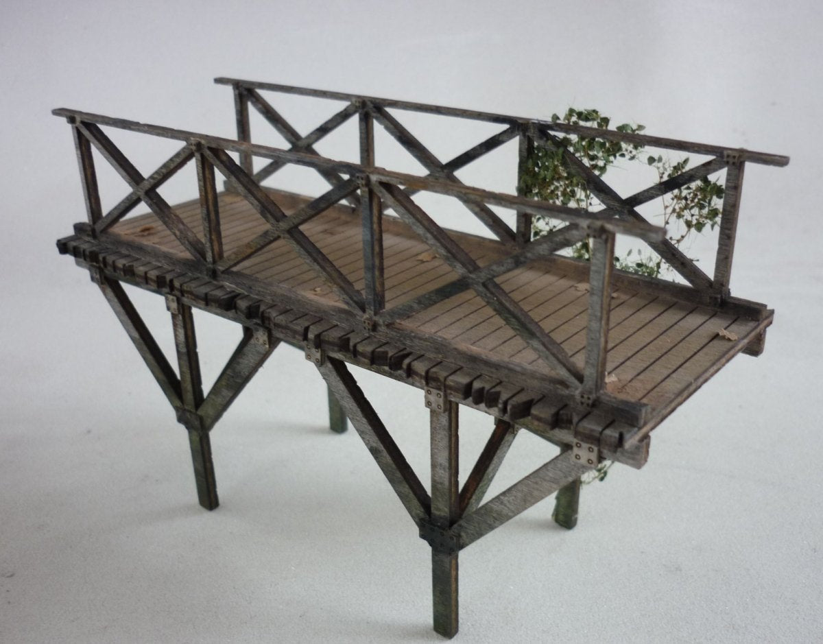RT-Diorama 35518 Wooden bridge (small) 1/35 – zdjęcie 5