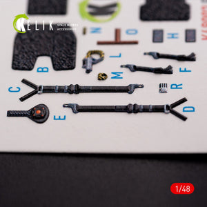 KELIK K48002 F-111 A/E Aardvark interior 3D decals for HobbyBoss kit 1/48 – zdjęcie 6