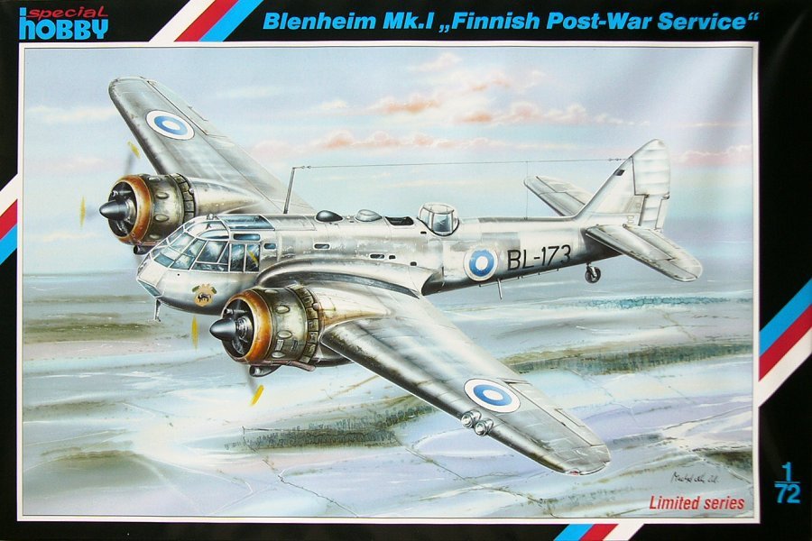 Special Hobby 72202 Blenheim Mk.I Finish Post War Service 1/72