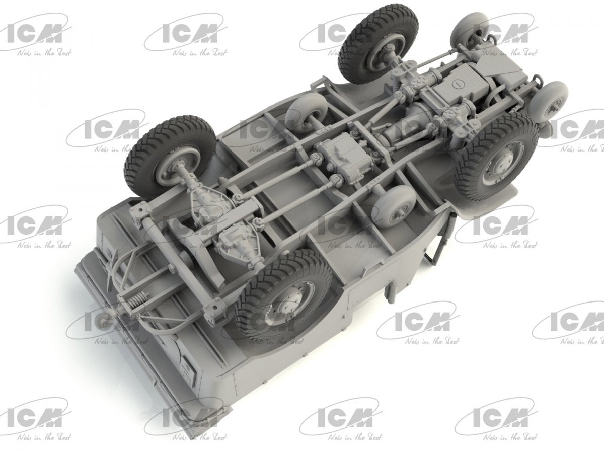 ICM 35570 Laffly V15T WWII French Artillery Towing Vehicle 1/35 – zdjęcie 6