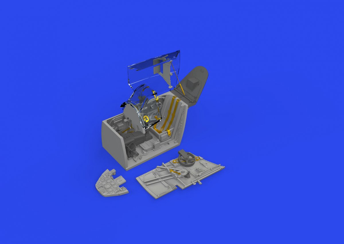 Eduard 648926 Bf 109G-10 cockpit PRINT Eduard 1/48 – zdjęcie 2