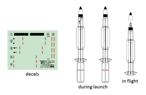 Fine Molds FP28 RIM-161 Standard Missile 3 (SM-3) 1/72 – zdjęcie 5