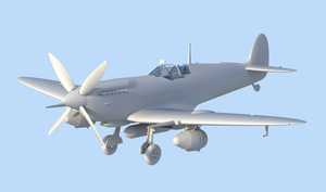 ICM 48060 Spitfire Mk.IXC Beer Delivery, WWII British Fighter 1/48 – zdjęcie 2