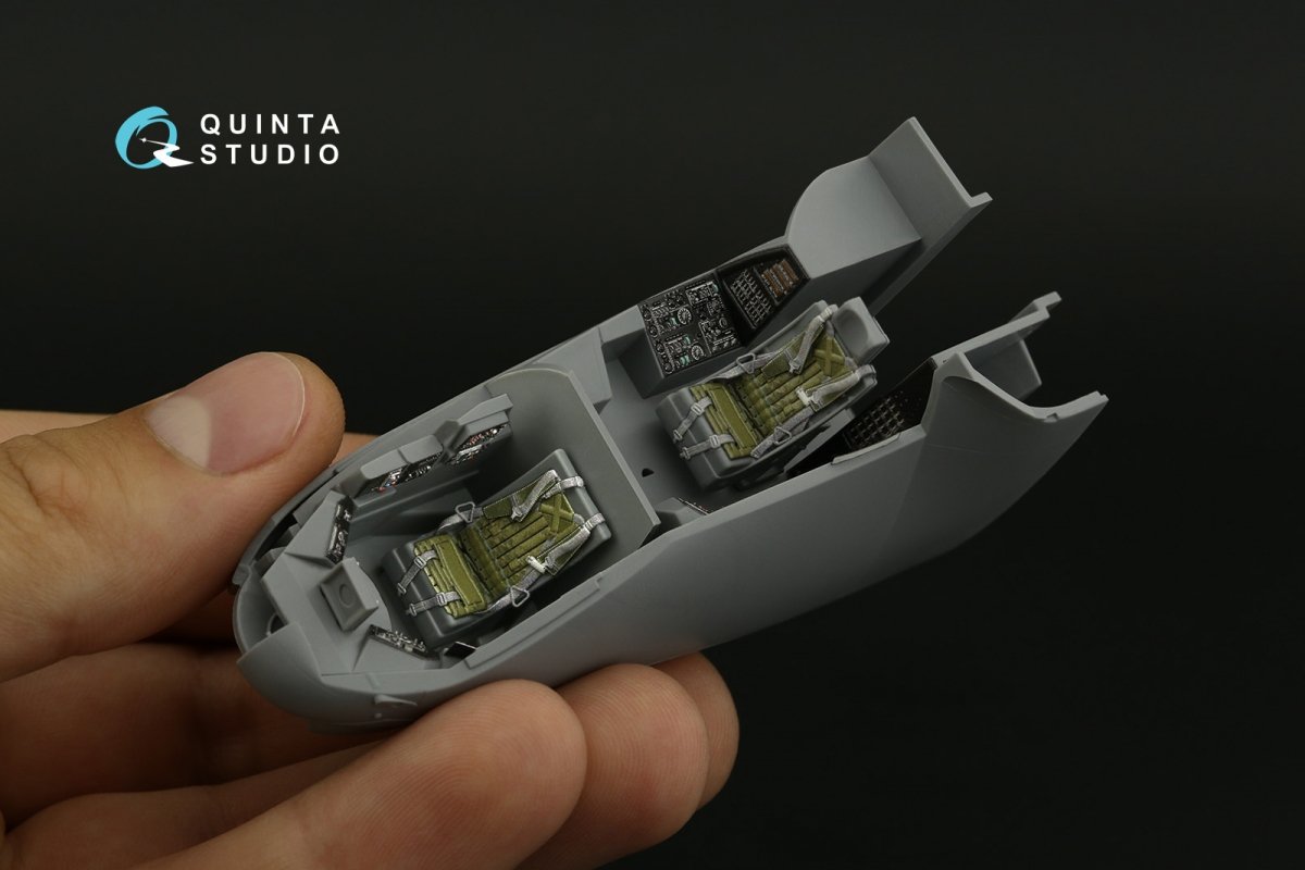 Quinta Studio QD48295 Mi-35M 3D-Printed &amp;amp; coloured Interior on decal paper (Zvezda) 1/48 – zdjęcie 5