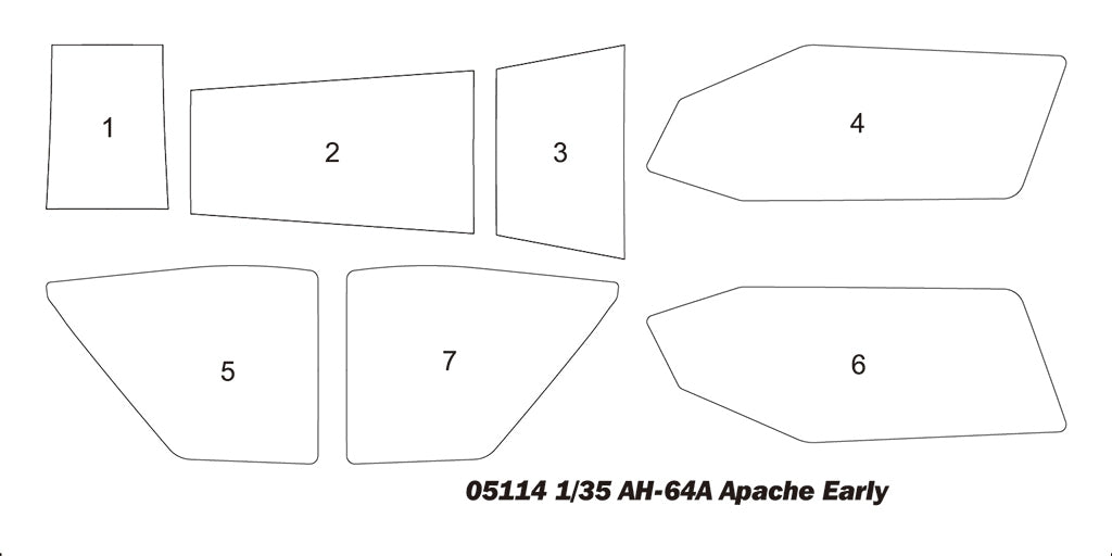 Trumpeter 05114 AH-64A Apache Early 1/35 – zdjęcie 20