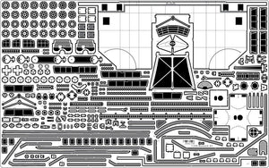Pontos 23001F2 BISMARCK 1941 Detail Up Set Basic Ver.2 1/200 – zdjęcie 4