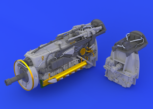 Eduard 632025 Bf 109G-6 engine 1/32 (Revel) – zdjęcie 6