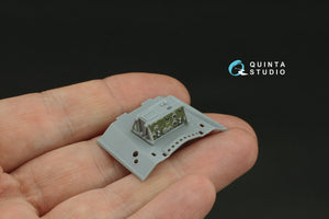 Quinta Studio QD32240 Mitsubishi J2M3 Raiden 3D-Printed &amp;amp; colored Interior on decal paper (Zoukei Mura) 1/32 – image 8