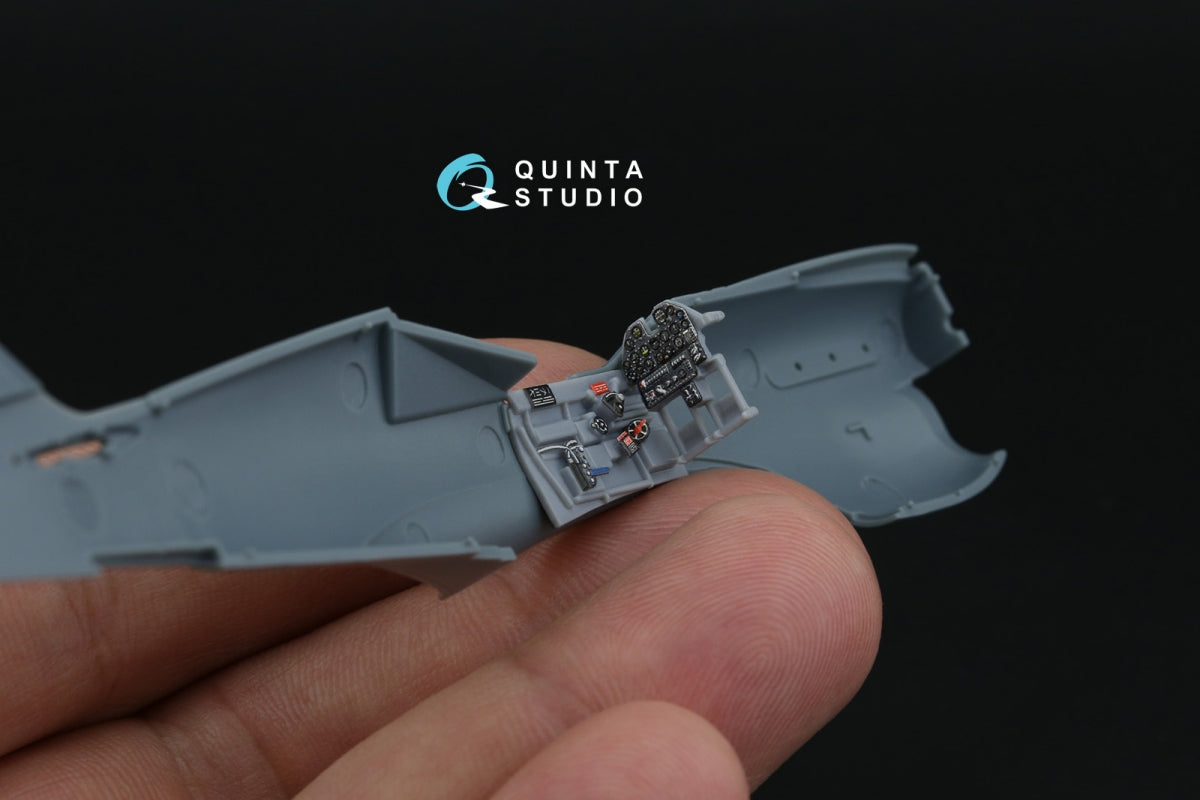 Quinta Studio QD72216 P-40N Warhawk 3D-Printed &amp;amp; colored Interior on decal paper (Special Hobby) 1/72 – image 8