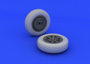 Eduard 632052 F4U-1 wheels diamond pattern 1/32 Tamiya – zdjęcie 2