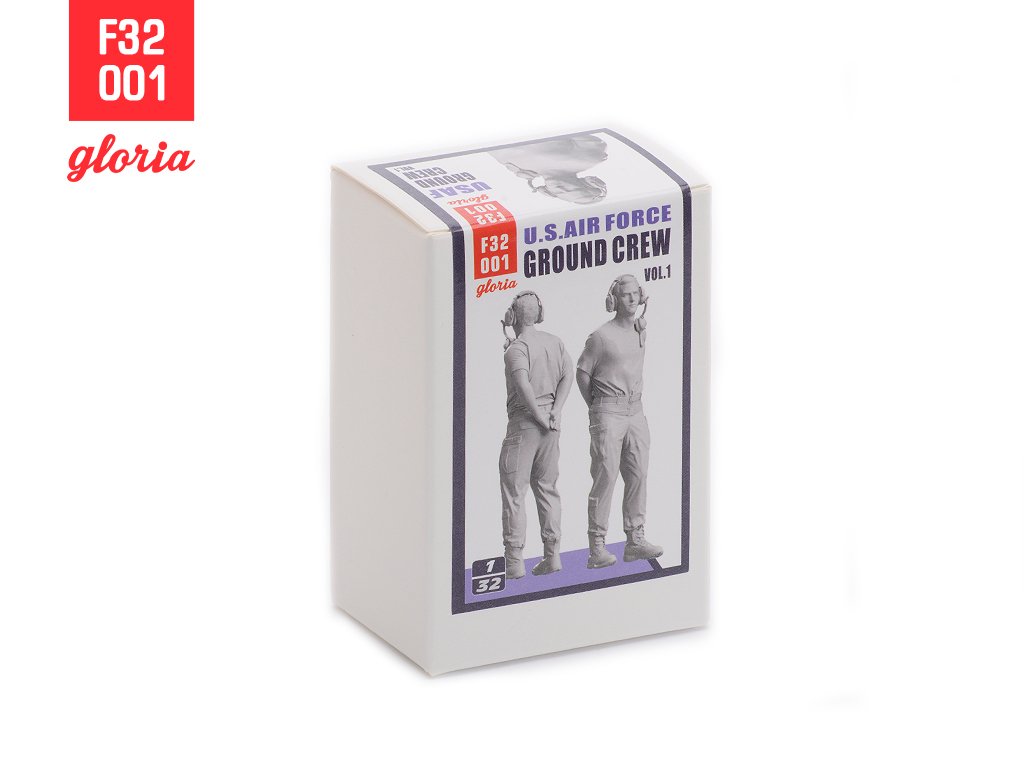 Gloria F32001 Ground Crew US Air Force vol.1 3D Printed Figures 1/32 – immagine 6