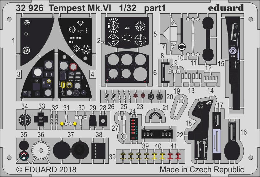 Eduard 32926 Tempest Mk. VI SPECIAL HOBBY 1/32