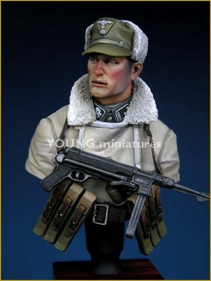 Young Miniatures YM1809 &amp;#39;TOTENKOPF&amp;#39; Division WWII 1/10 – zdjęcie 2