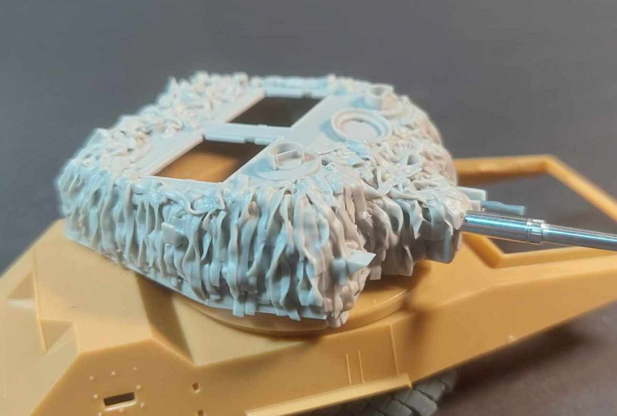 Panzer Art RE35-800 AC Humber Mk IV turret with Hessian net 1/35 – zdjęcie 2