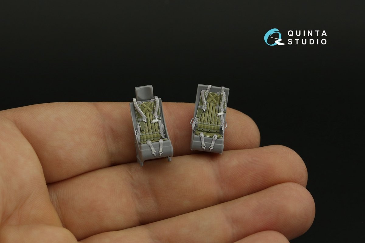 Quinta Studio QD48295 Mi-35M 3D-Printed &amp;amp; coloured Interior on decal paper (Zvezda) 1/48 – zdjęcie 7