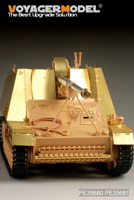 Voyager Model PE35680 WWII German Sd.Kfz. 164 Nashorn B ver include Gun barrel (For TAMIYA 35335) 1/35 – zdjęcie 5