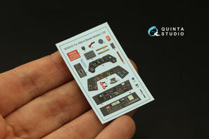 Quinta Studio QD35101 FW 190A-6 3D-Printed &amp;amp; colored Interior on decal paper (Border Model) 1/35 – image 4