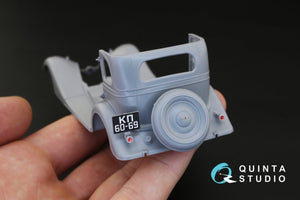 Quinta Studio QD35006 GAZ-M1 3D-Printed &amp;amp; colored Interior on decal paper (for Zvezda kits) 1/35 – image 5