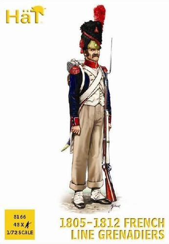 Hat 8166 French Line Grenadiers 1805-1812 1/72