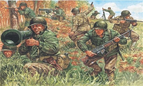 Italeri 6046 American Infantry 1/72