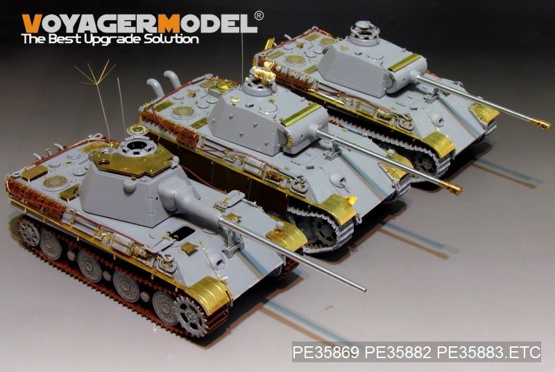 Voyager Model PE35883 WWII German Panther G Later ver.Basic for DRAGON 1/35 – zdjęcie 12