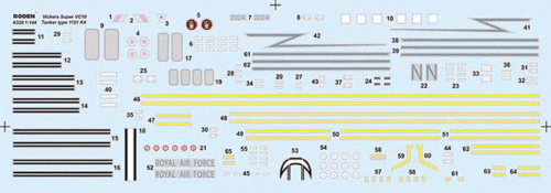 Roden 328 Vickers VC-10 K4 Type 1170 tanker 1/144 – zdjęcie 3
