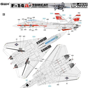 Great Wall Hobby L4832 F-14A Tomcat 1/48 – zdjęcie 4