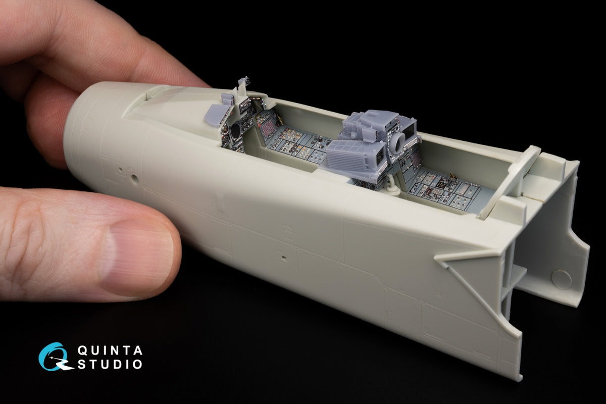 Quinta Studio QDS+48054 Tornado IDS German 3D-Printed &amp;amp; coloured Interior on decal paper (Revell) (small version) (with 3D-printed resin parts) 1/48 – zdjęcie 14