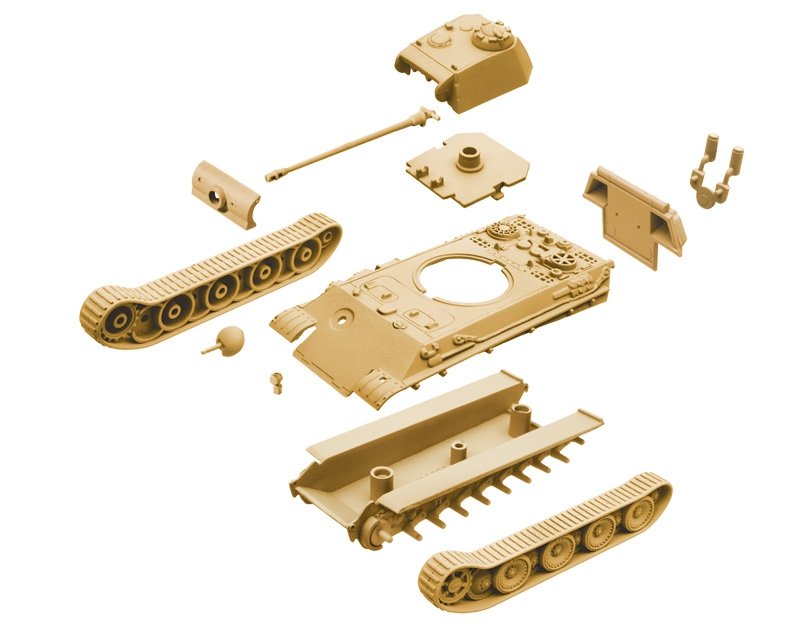 Italeri 7504 PZ. KPFW. V PANTHER AUSF.G 1/72 – zdjęcie 2