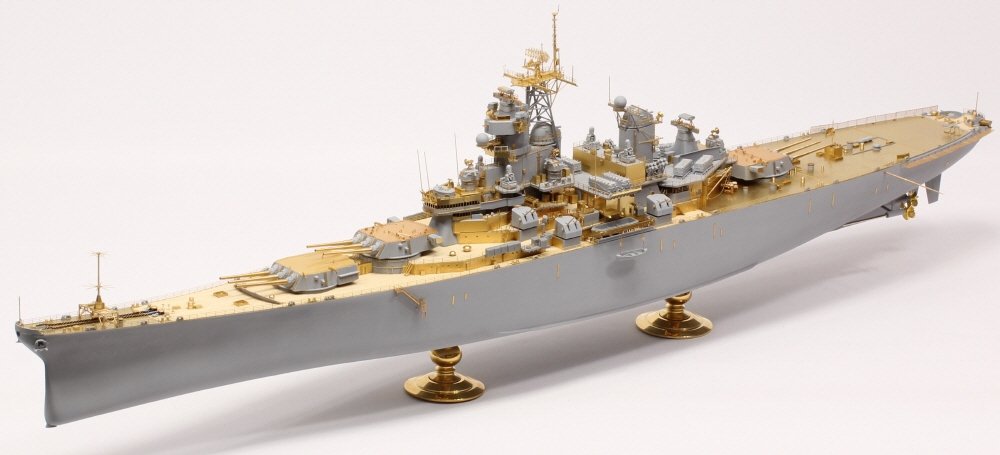 Pontos 37018F1 USS BB-63 Missouri Circa 1991 &amp;quot;Advanced&amp;quot; Detail Up Set (for TAMIYA 78029) 1/350 – image 2