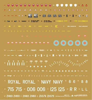 HobbyDecal AL48011V1 Sea Harrier FA.2 1/48 – zdjęcie 4