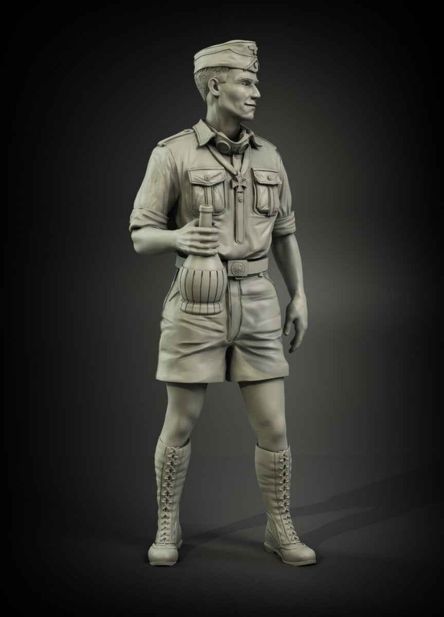 Panzer Art FI35-084 DAK tankers RK award ceremony No.1 1/35