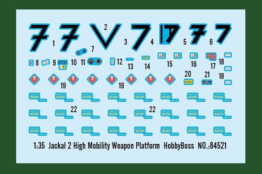 Hobby Boss 84521 Jackal 2 High Mobility Weapon Platform 1/35 – zdjęcie 3